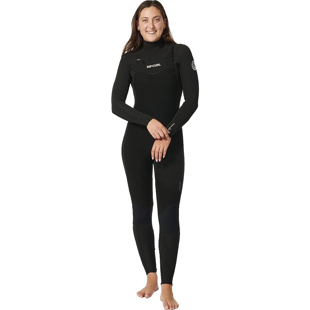 Rip Curl Dawn Patrol 4/3 Chest Zip Westuit - Women's Black, 8