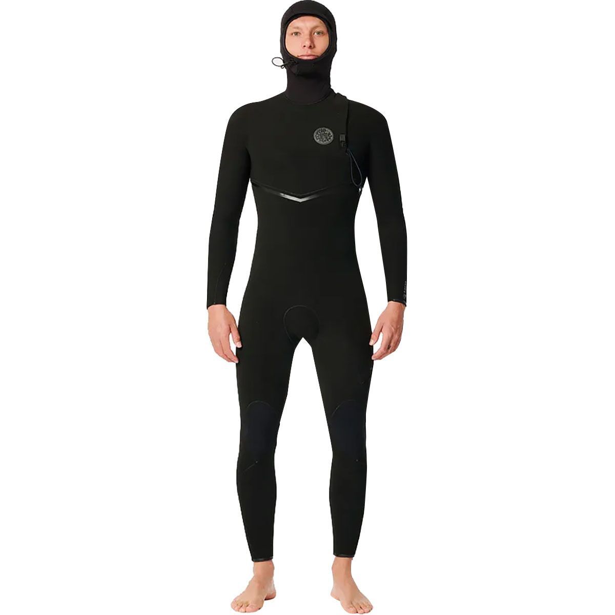 Image of Rip Curl E-Bomb 4/3 Zip-Free Hood STM Wetsuit - Men's Black, XL