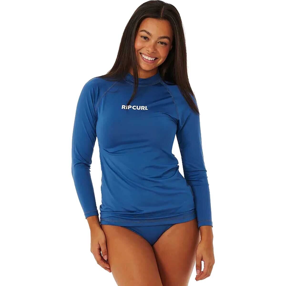 Rip Curl Rip Curl Classic Surf Long-Sleeve UPF 50 Rashguard - Women's Vintage Navy, L