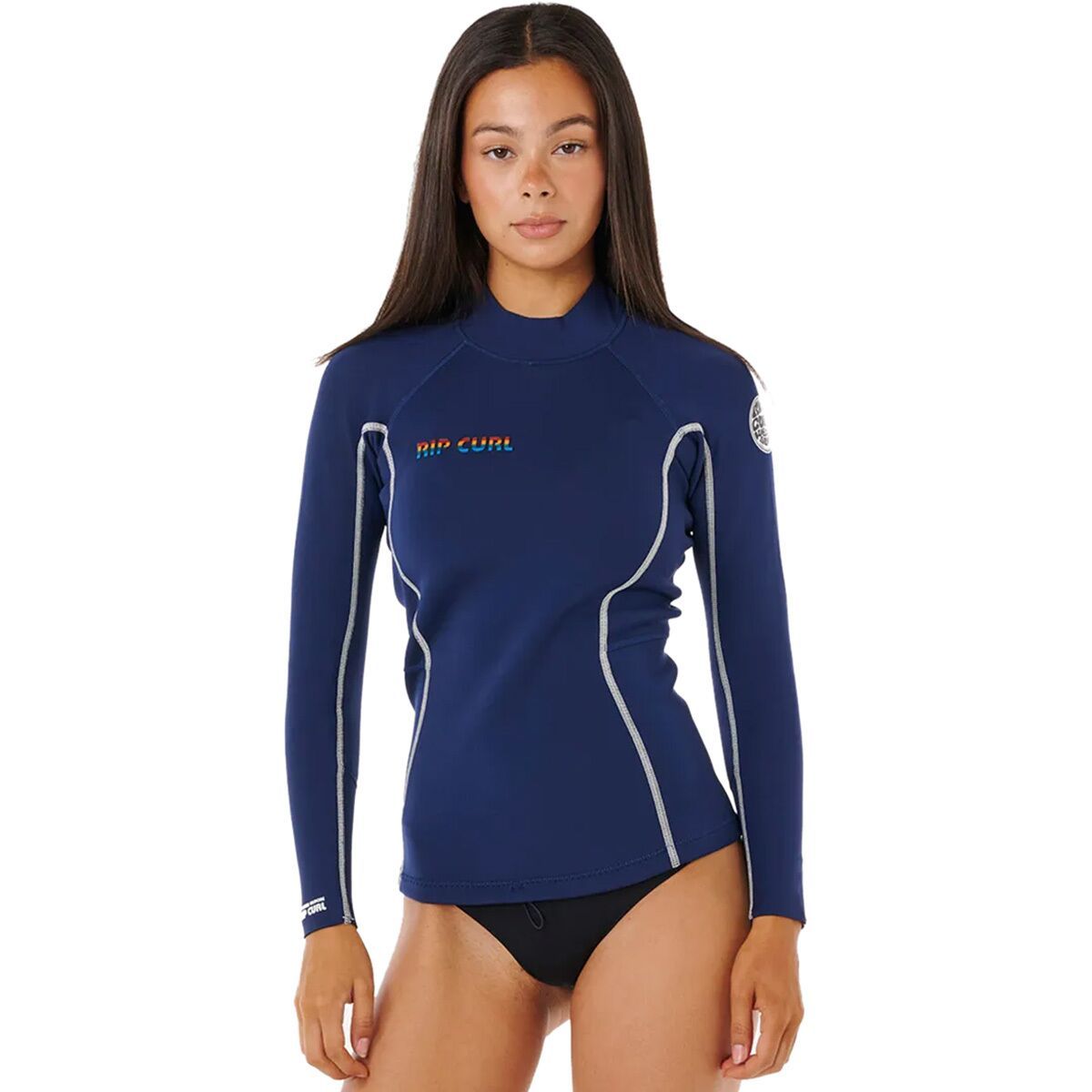 Image of Rip Curl Stephanie Gilmore Dawn Patrol LS 1.5 Jacket - Women's Navy, 8