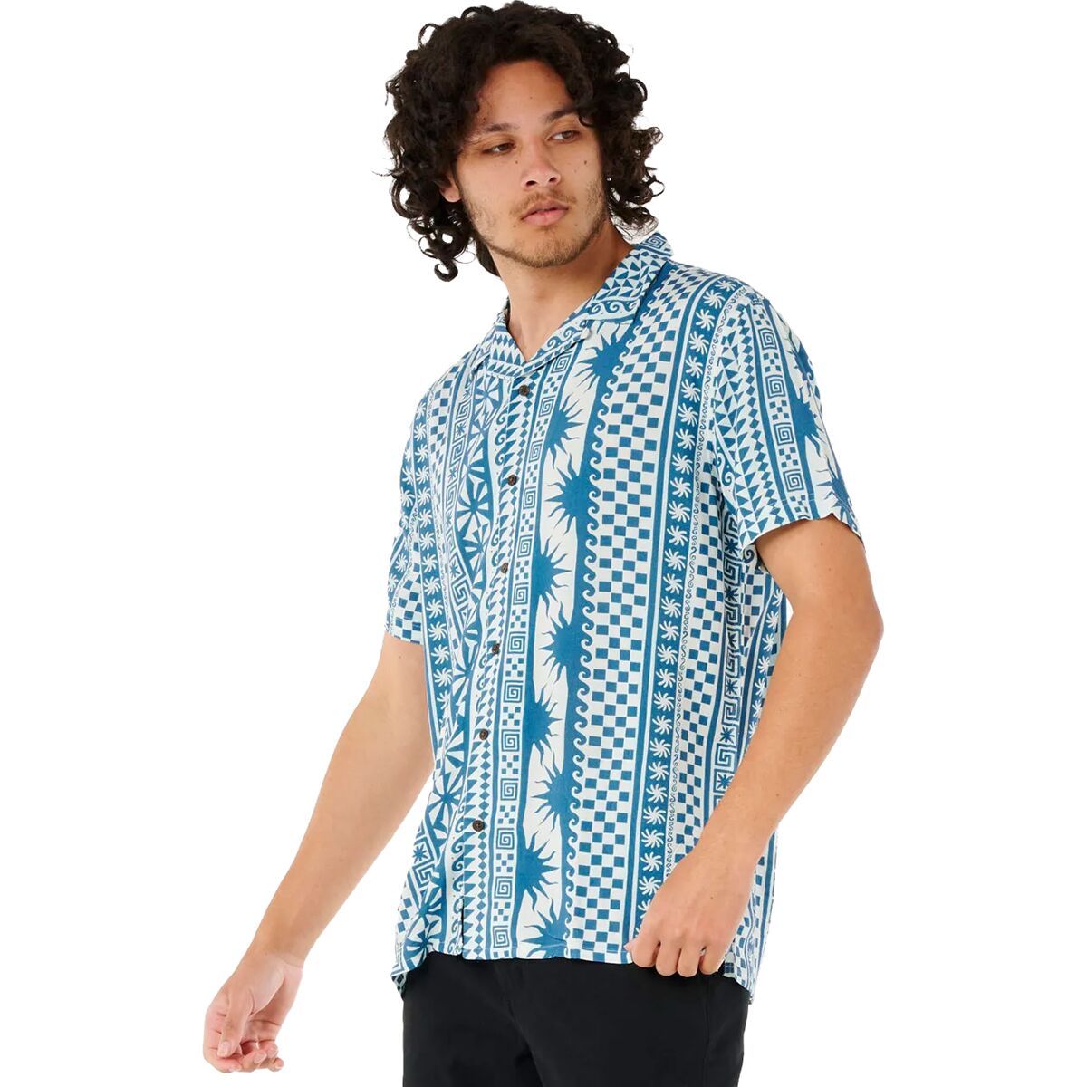 Rip Curl Fun Times Stripe Short-Sleeve Shirt - Men