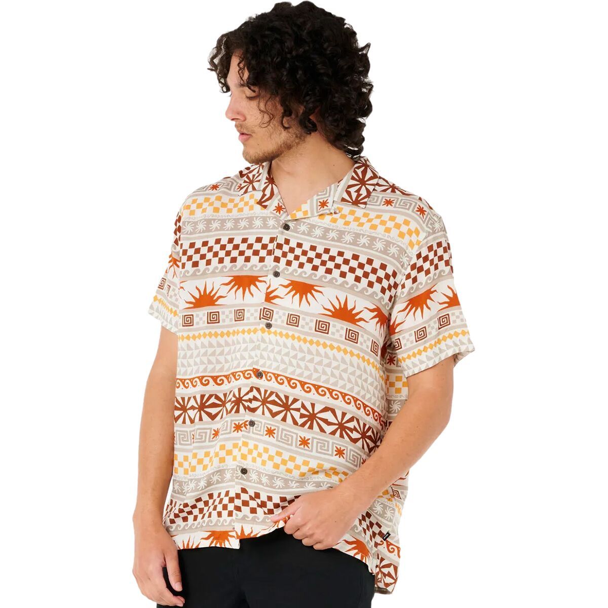 Rip Curl Fun Times Stripe Short-Sleeve Shirt - Men