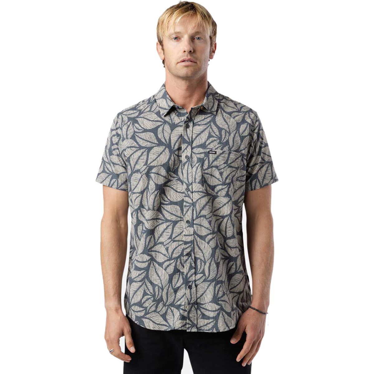 Image of Rip Curl Fun Times Technical Short-Sleeve Shirt - Men's Navy, S