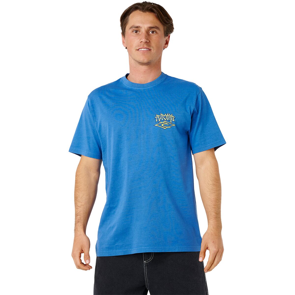 Image of Rip Curl Liquid Trips Arch T-Shirt - Men's Royal Blue, M