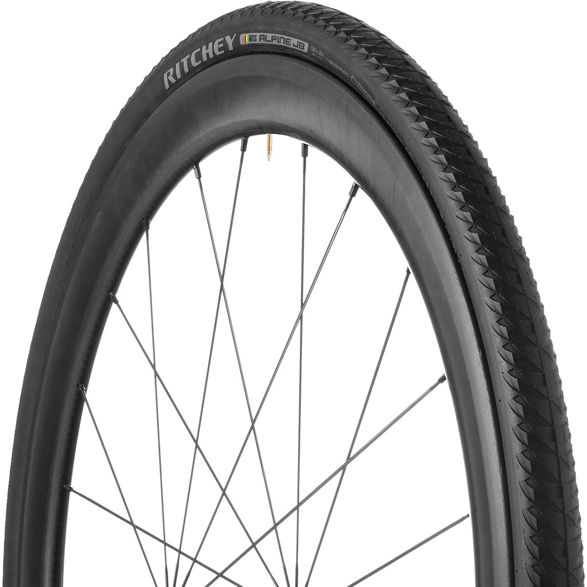 Ritchey Ritchey Alpine JB Tubeless Tire Black, Stronghold, 700x35