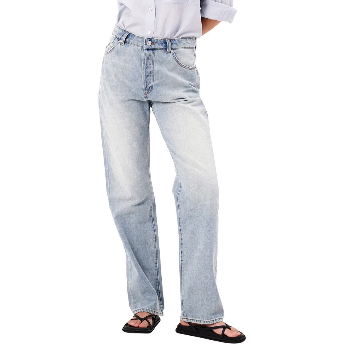 Image of Rolla's 90's Relaxed Pant - Women's Faded Blue, 28