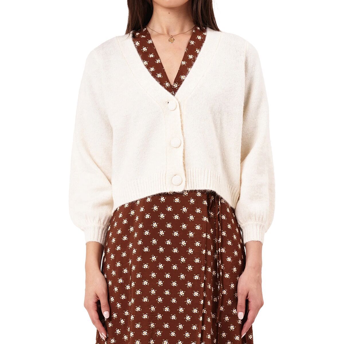 Rolla's Delphine Cardigan - Women's Cream, S