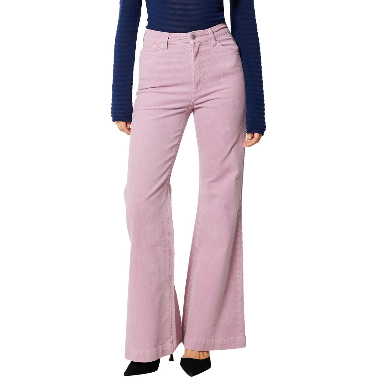 Image of Rolla's Eastcoast Flare Cord Pant - Women's Lavender, 32