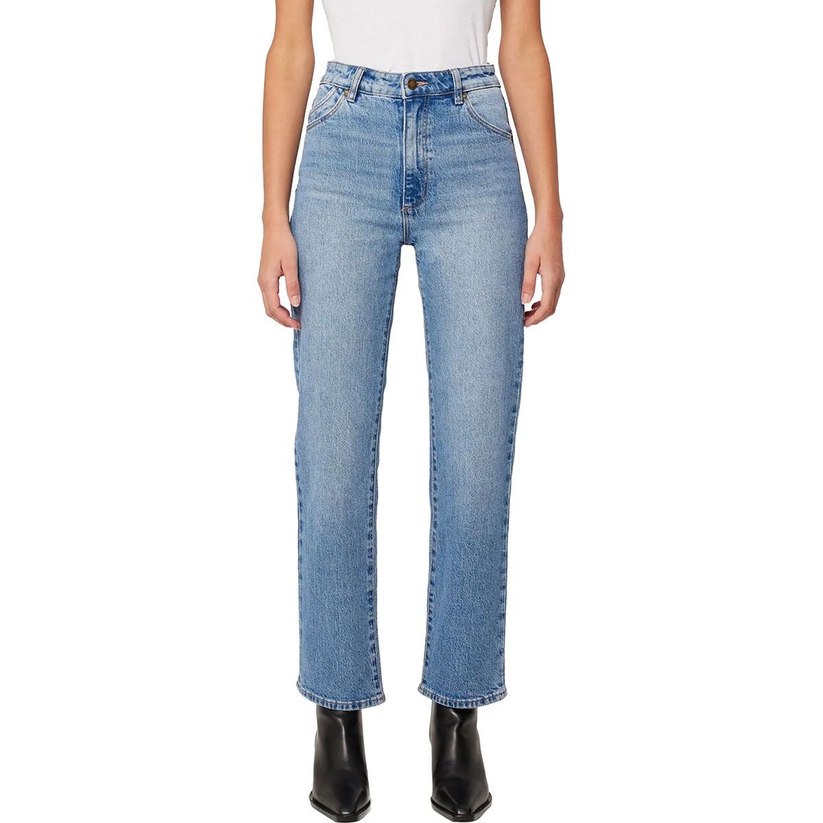 Image of Rolla's Original Straight Pant - Women's Brad Blue, 30