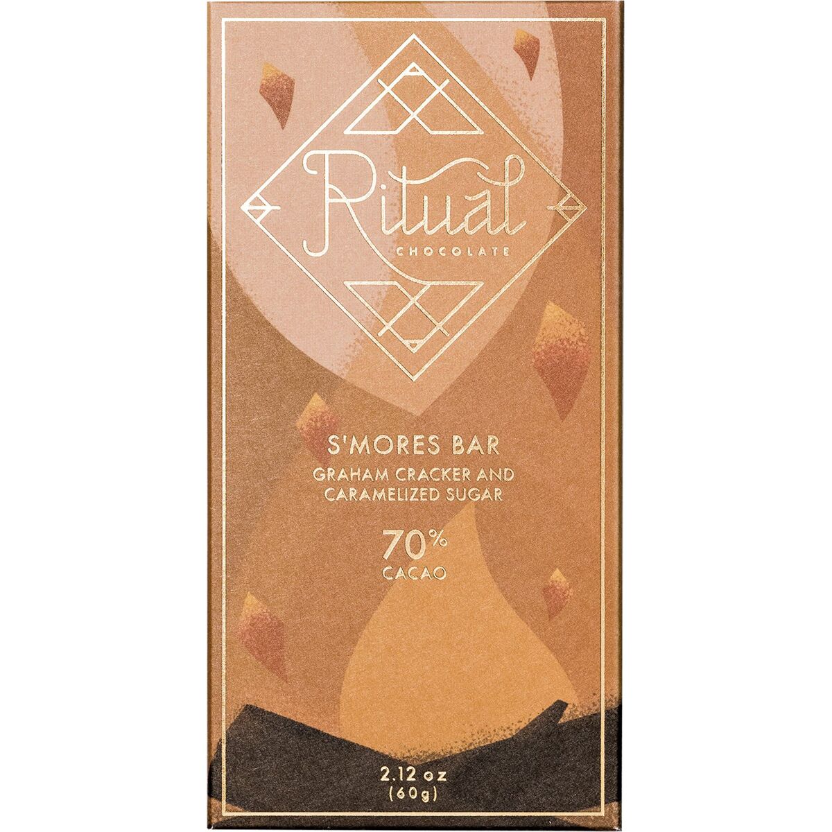 Image of Ritual Chocolate S'mores 70% Cacao Chocolate Bar One Color, One Size