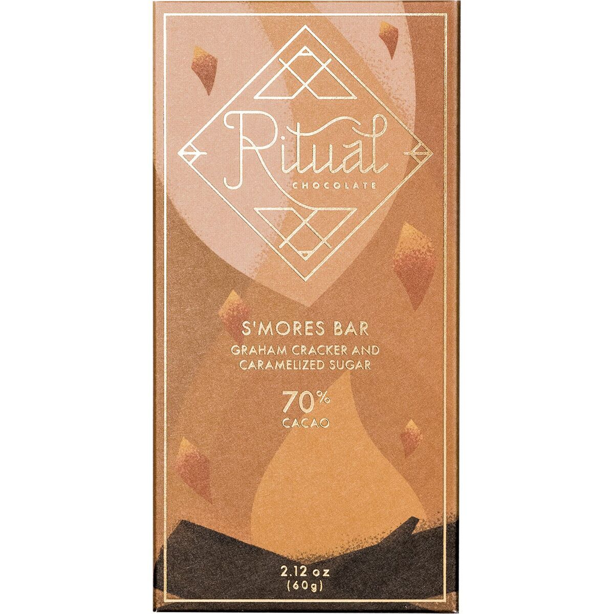 Ritual Chocolate Ritual Chocolate S'mores 70% Cacao Chocolate Bar One Color, One Size
