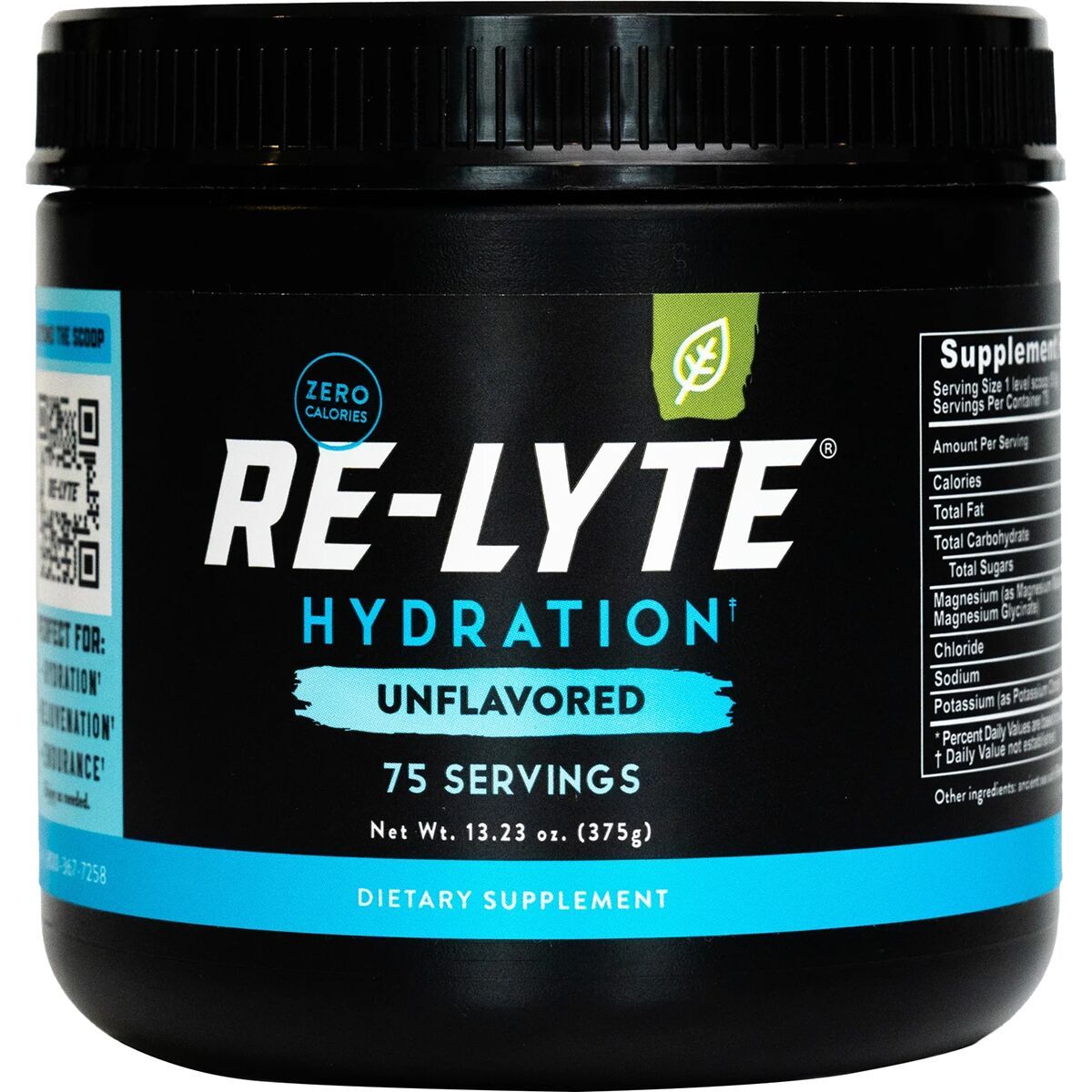 Image of Redmond Re-Lyte Hydration Drink Mix Unflavored, 30 stick pack