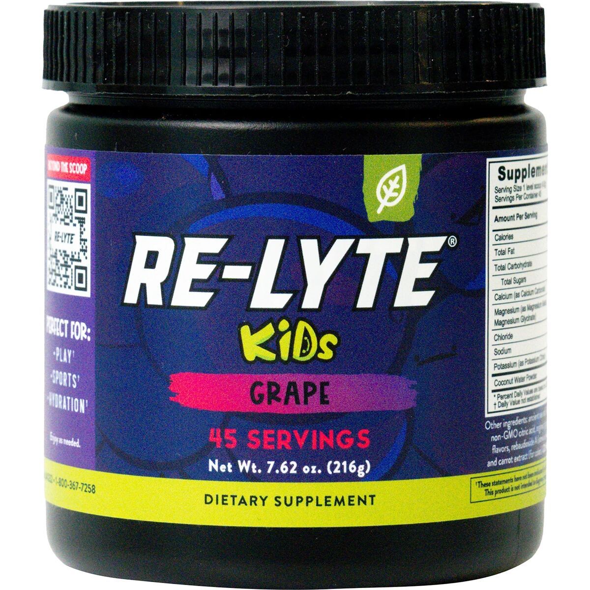 Image of Redmond Re-Lyte Kids Grape, 45 serving jar