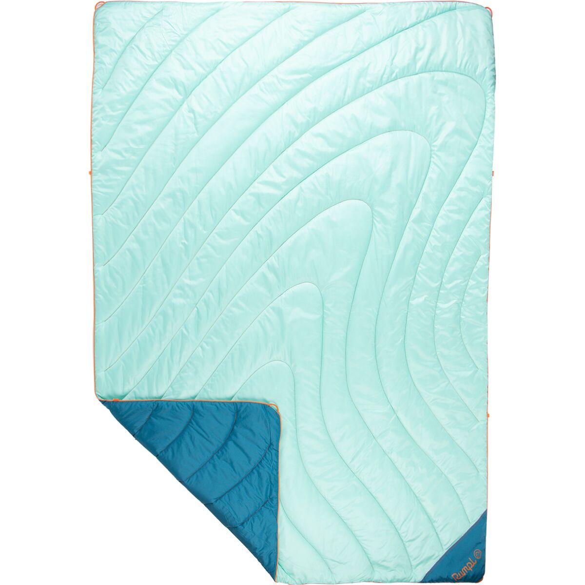Image of Rumpl Original Puffy Solid 1-Person Blanket Seafoam, One Size