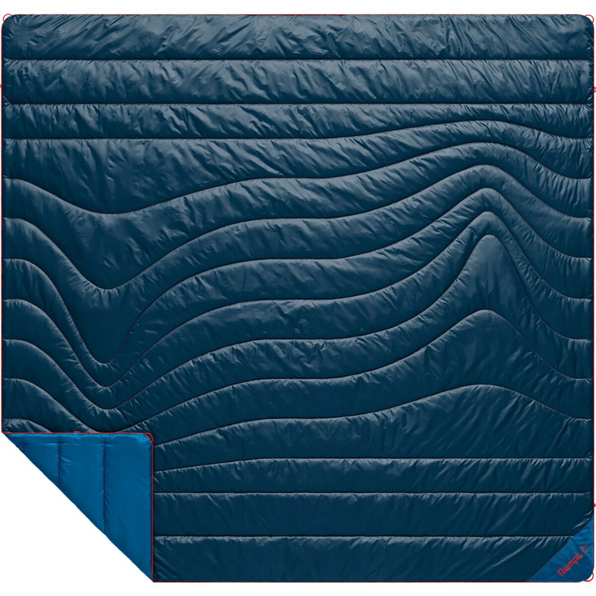Rumpl Rumpl Original Puffy Solid 2-Person Blanket Deepwater, One Size