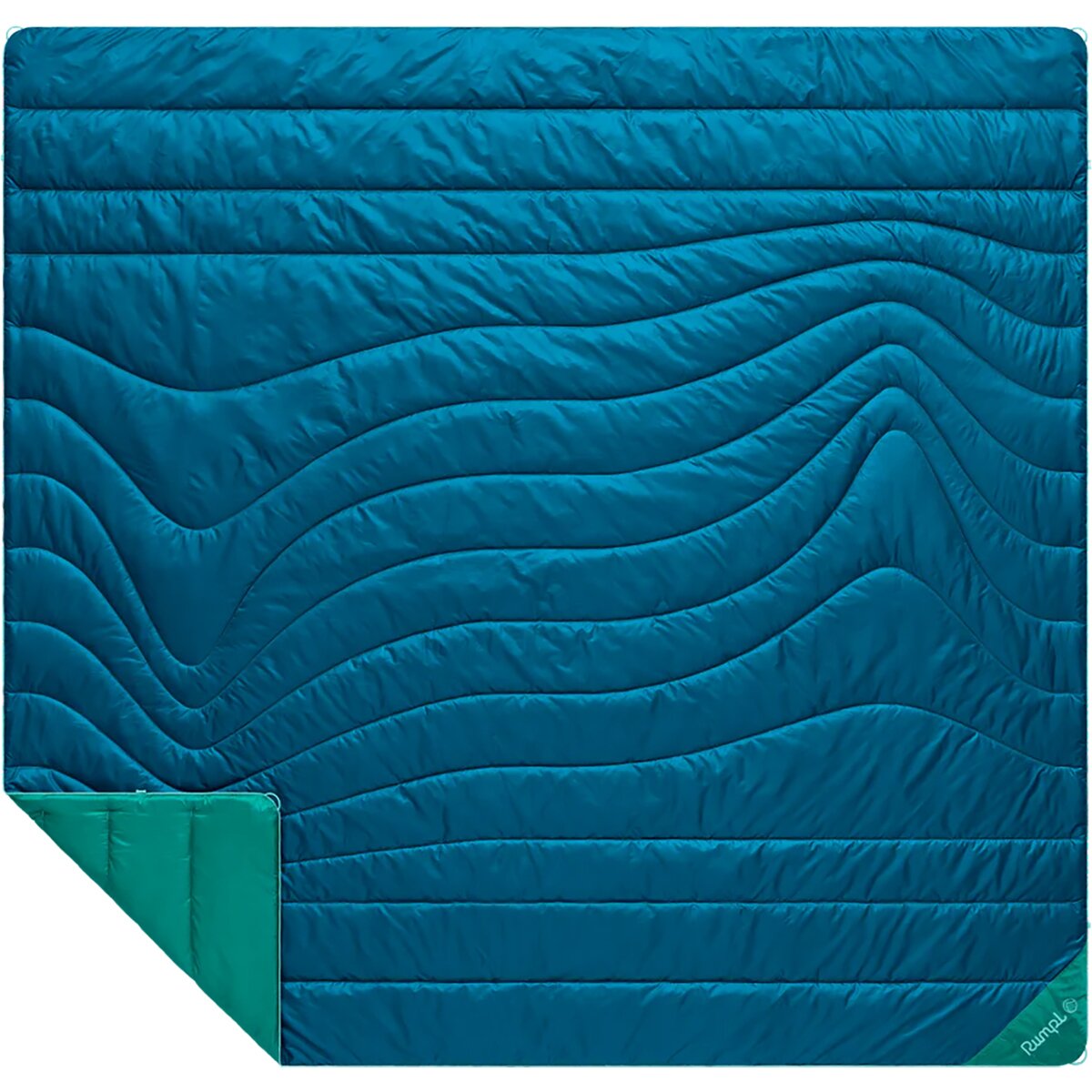 Image of Rumpl Original Puffy Solid 2-Person Blanket Seascape, One Size