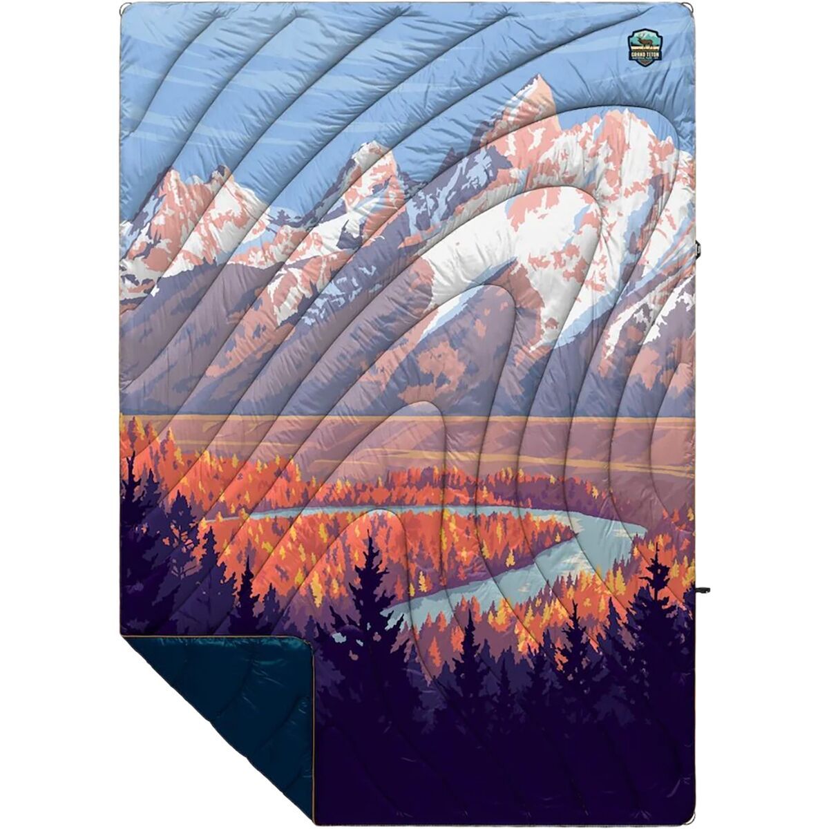 Image of Rumpl National Park Original Puffy 1-Person Blanket Grand Teton National Park, One Size