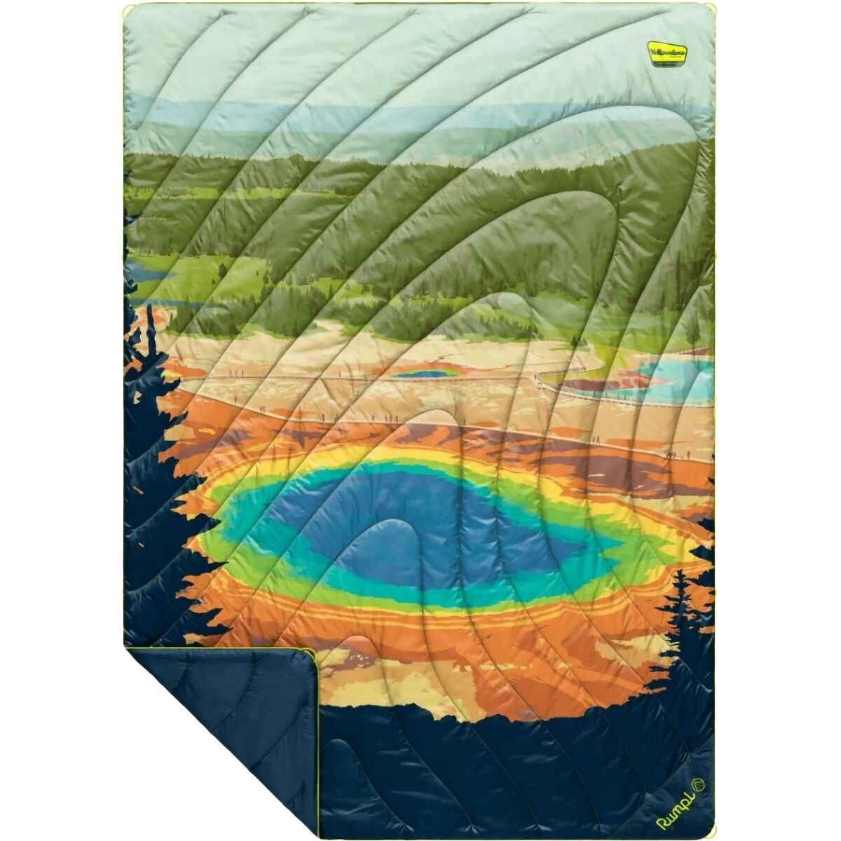 Image of Rumpl National Park Original Puffy 1-Person Blanket Yellowstone National Park, One Size