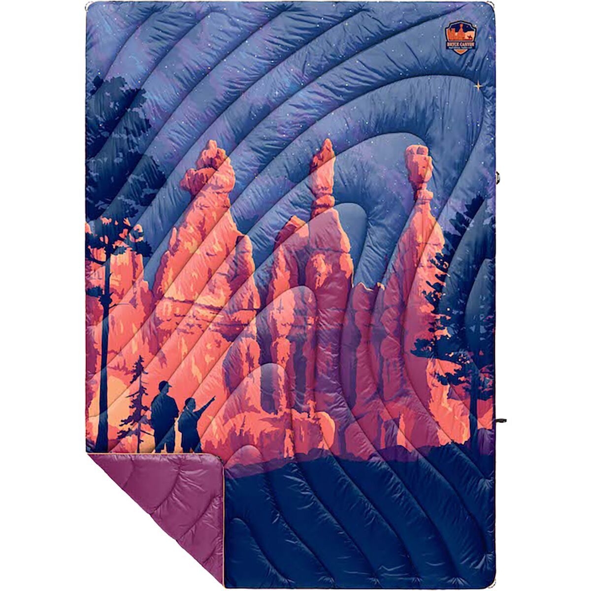 Rumpl Original Puffy 1-Person Blanket - National Park/Bryce Canyon