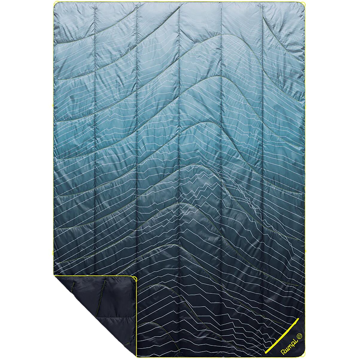 Rumpl Rumpl Backcountry Puffy 1-Person Blanket Mountain Green Peak, One Size