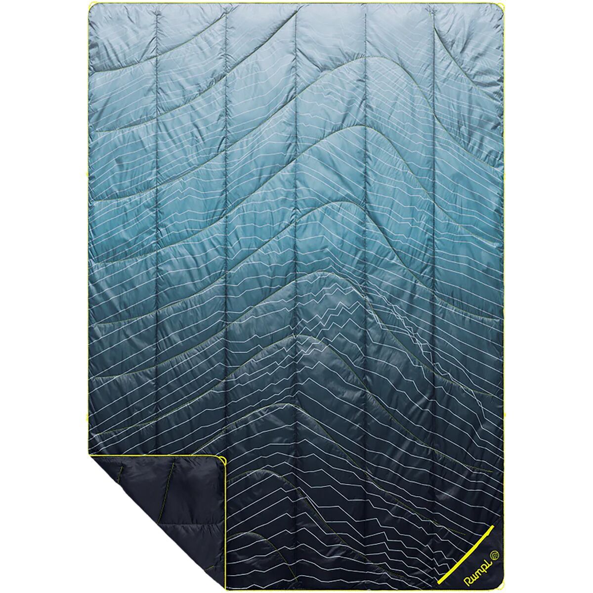 Image of Rumpl Backcountry Puffy 1-Person Blanket Moraine Mist, 1P