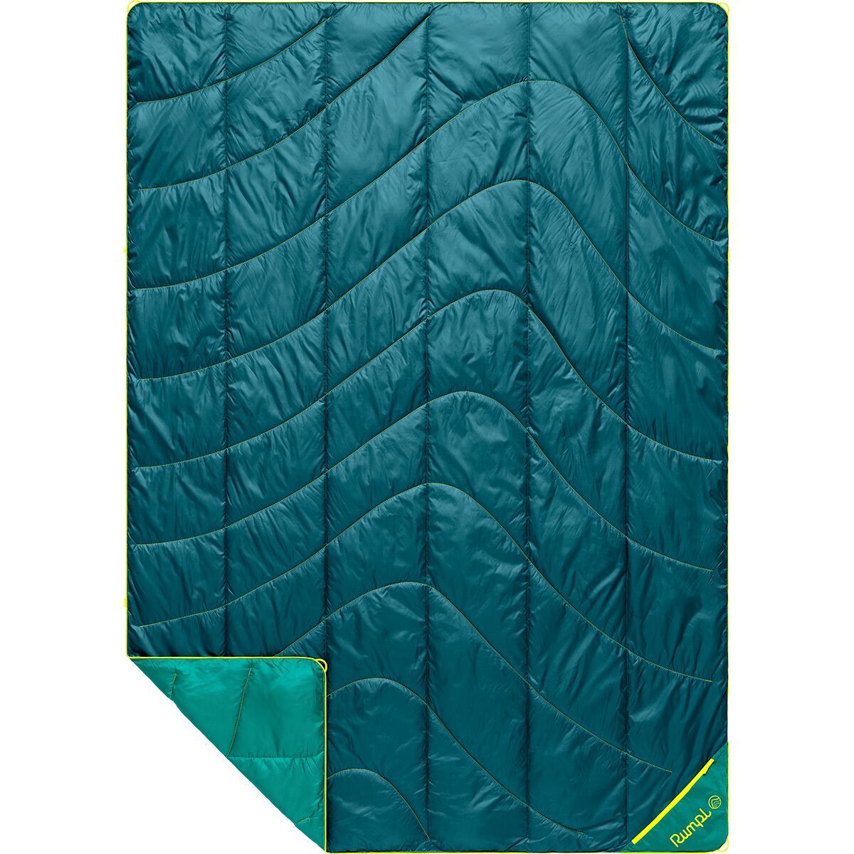 Image of Rumpl Backcountry Puffy 1-Person Blanket Sage Mint Green, One Size