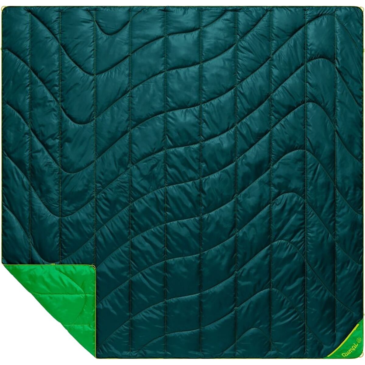 Image of Rumpl Backcountry Puffy 2-Person Blanket Sea Moss, One Size