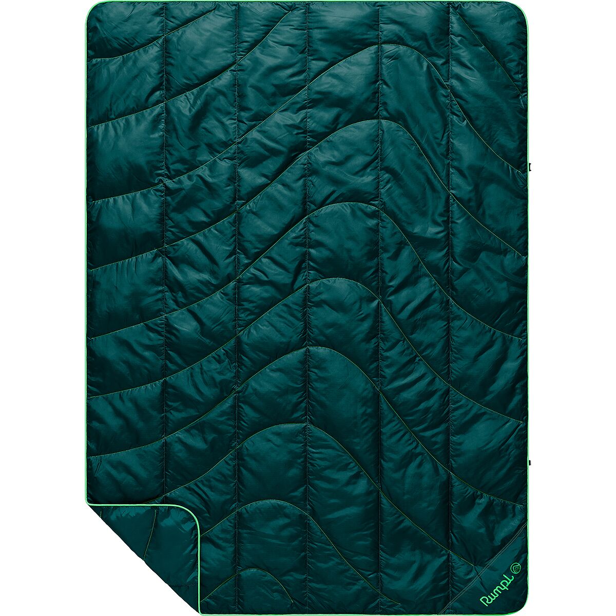 Image of Rumpl Travel Puffy Blanket Sea Moss, One Size