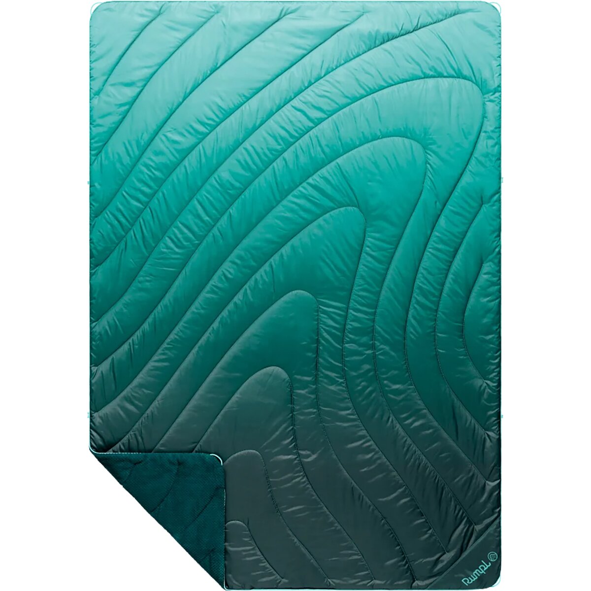 Image of Rumpl Fleece Puffy 1-Person Blanket Jade Fade, One Size