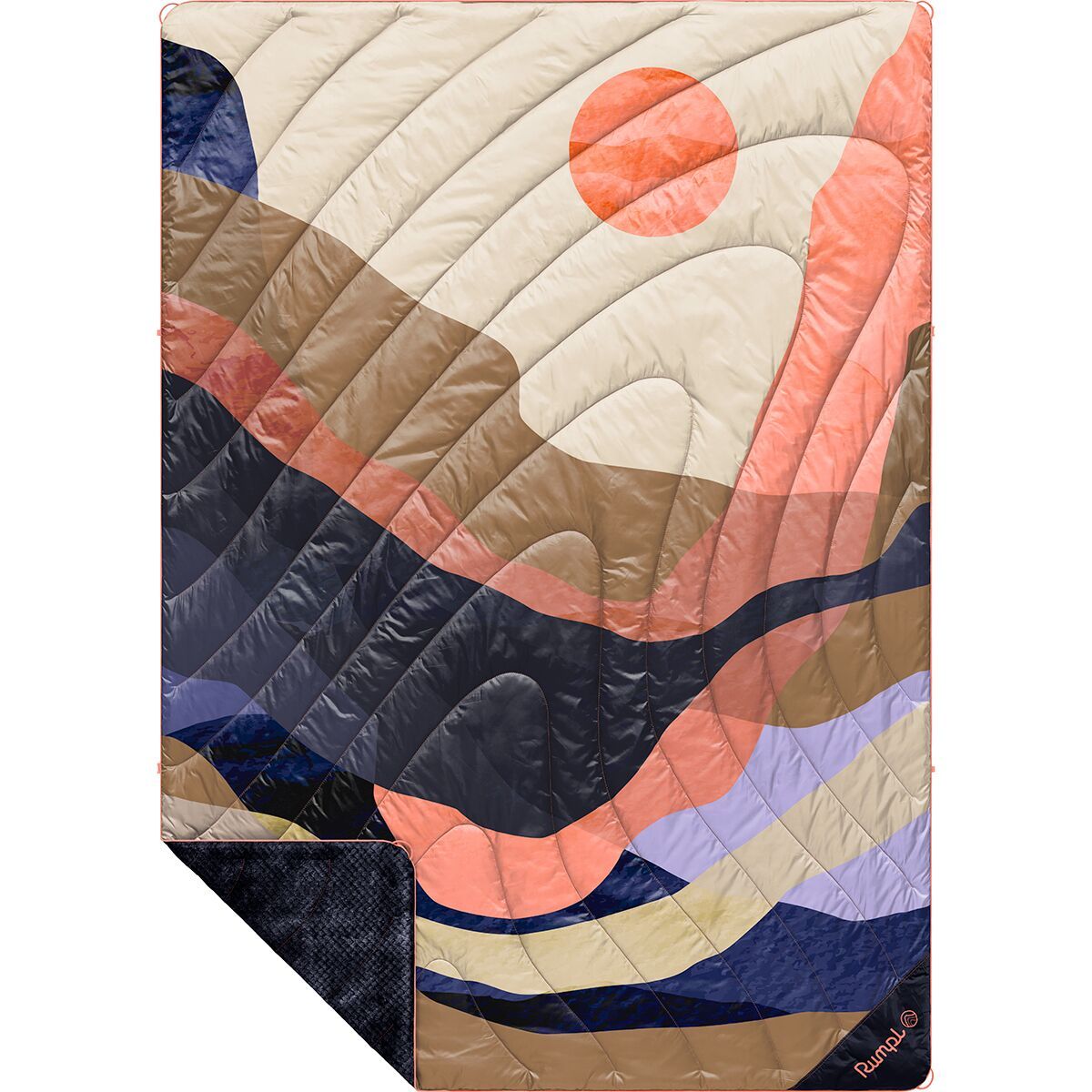 Image of Rumpl Fleece Puffy 1-Person Blanket Valley Dawn, One Size