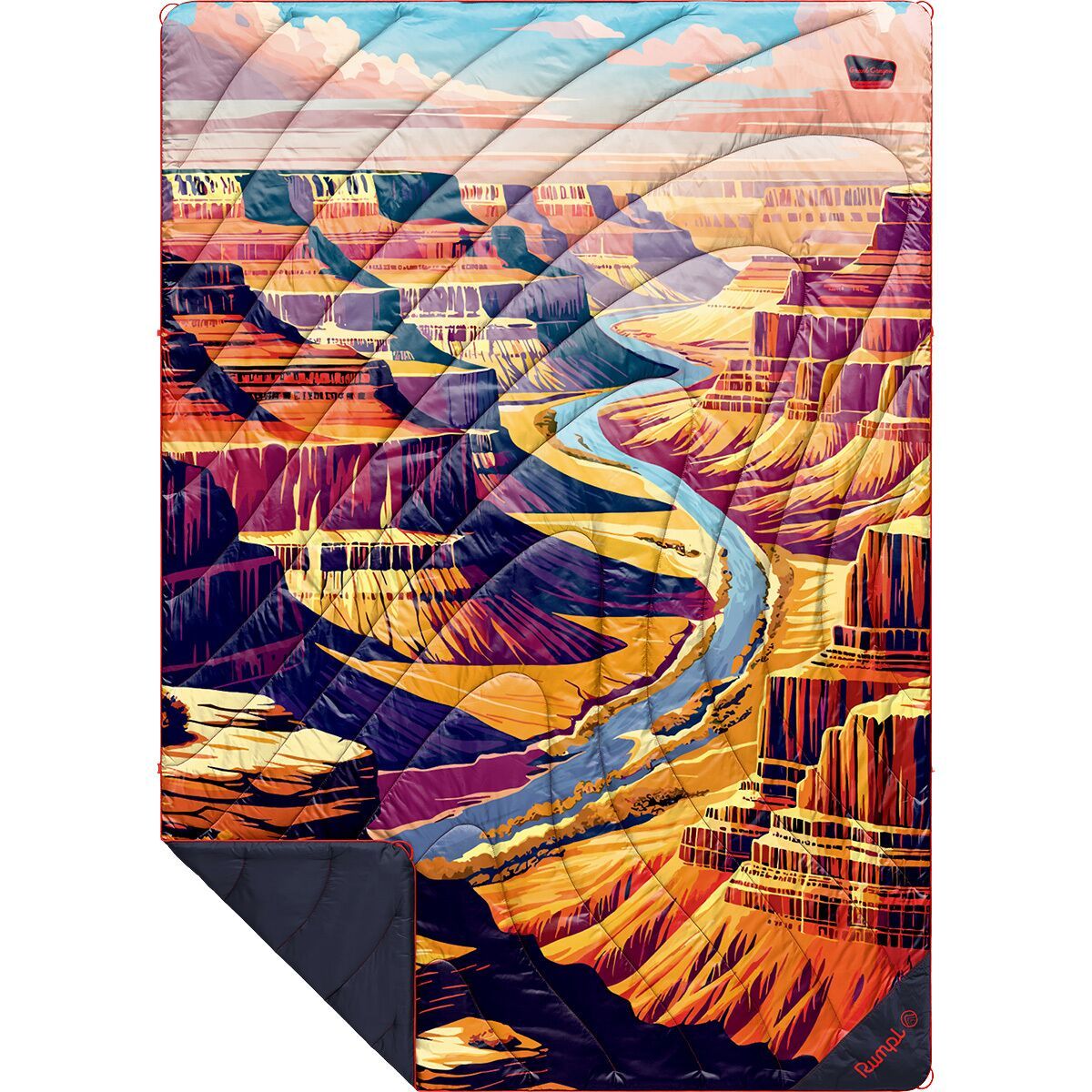 Rumpl National Park Original Puffy 1-Person Blanket Grand Canyon National Park, One Size