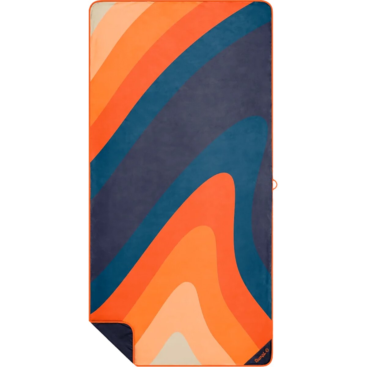 Image of Rumpl The Tech Towel Midnight Sandstone, One Size