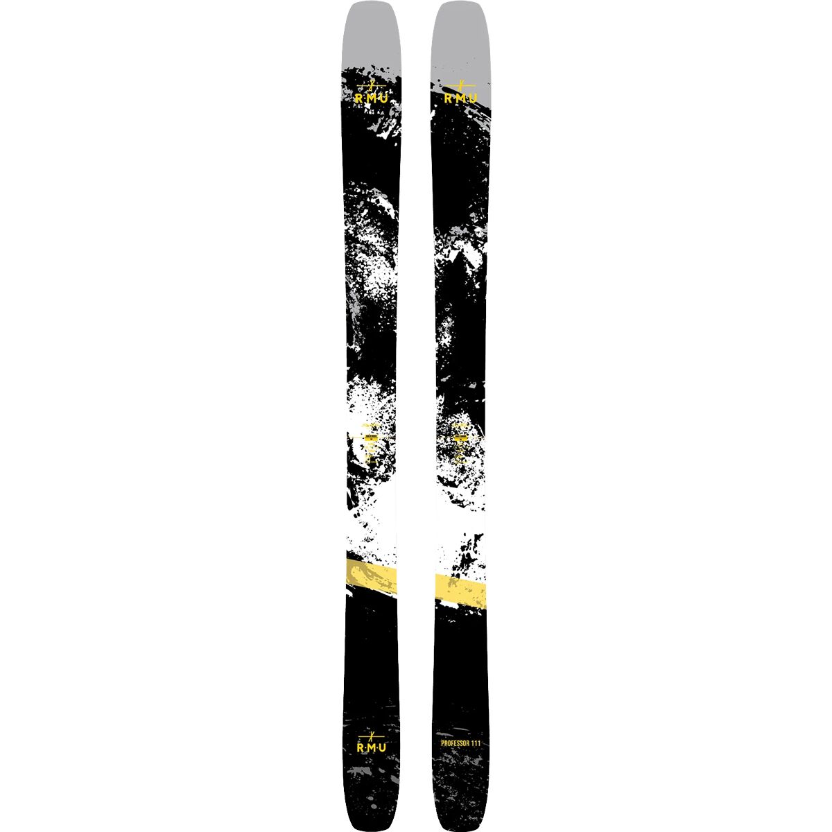 Image of RMU Skis Professor 111 Ski - 2026 Grey/Yellow/White/Black, 168cm