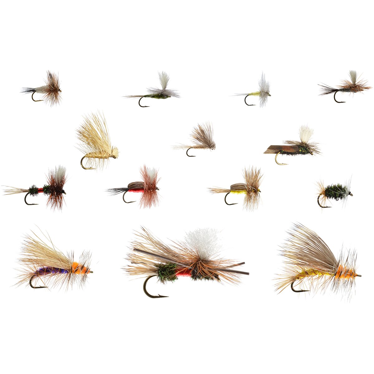 Image of Rainy's Flies All-Time Favorite Dries Fly Assortment - 15-Pack One Color, One Size