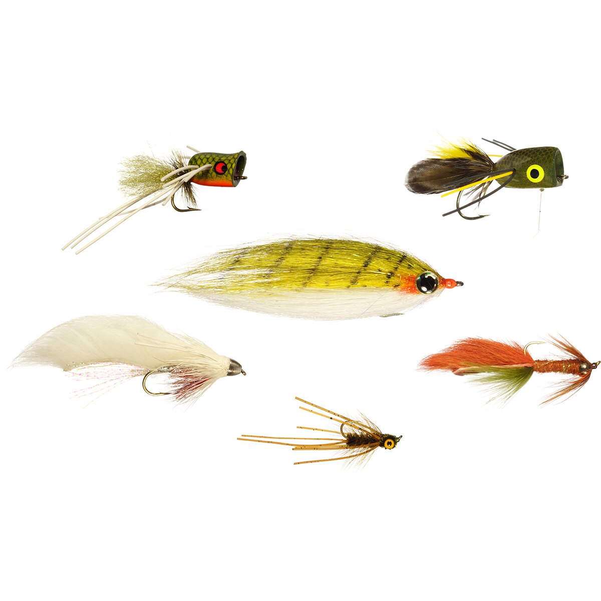 Image of Rainy's Flies Bass Assortment - 6-Pack One Color, One Size