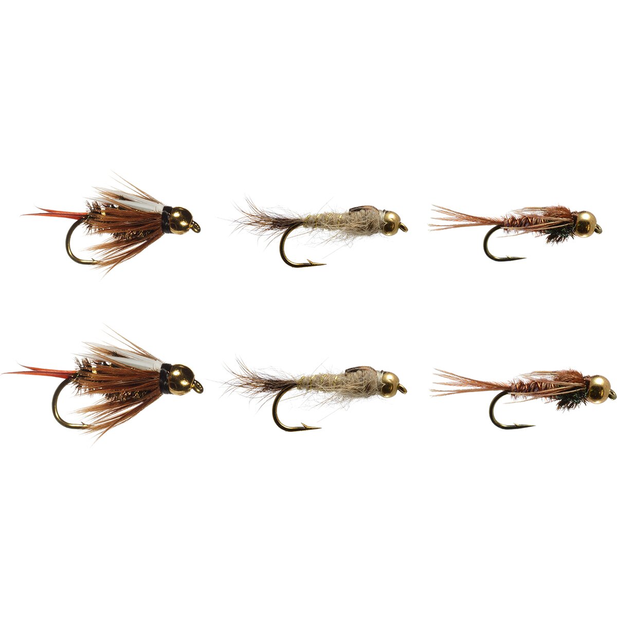 Image of Rainy's Flies Mayfly Nymph Assortment - 6-Pack One Color, One Size