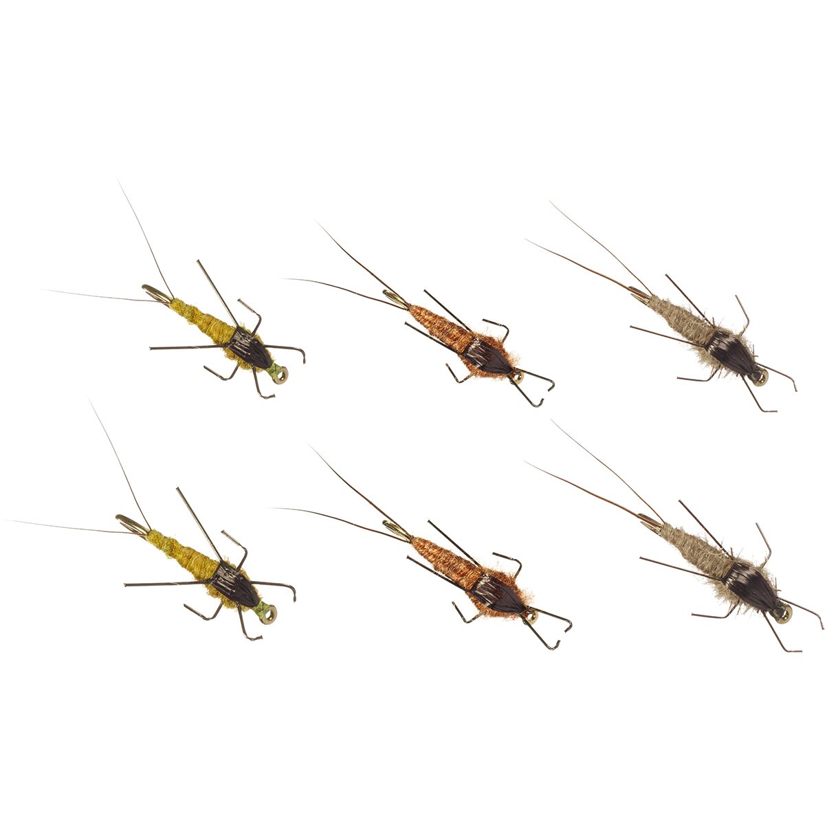 Image of Rainy's Flies Real Meal Nymph Fly Assortment - 6-Pack One Color, One Size