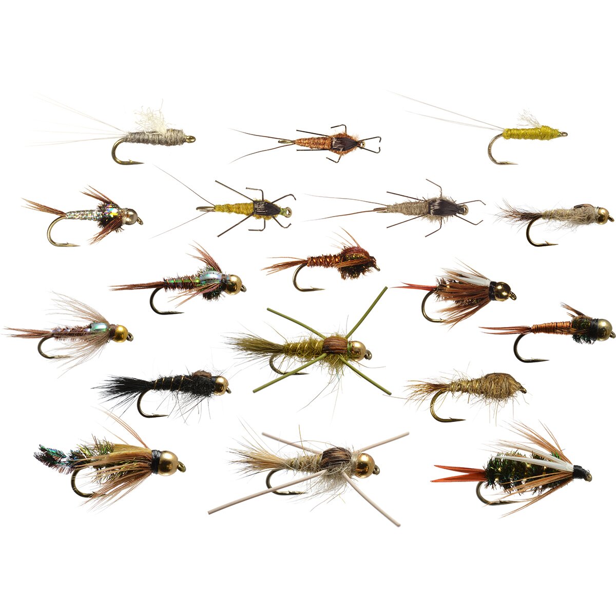 Image of Rainy's Flies Signature Mayfly Nymph Fly Assortment - 18-Pack One Color, One Size