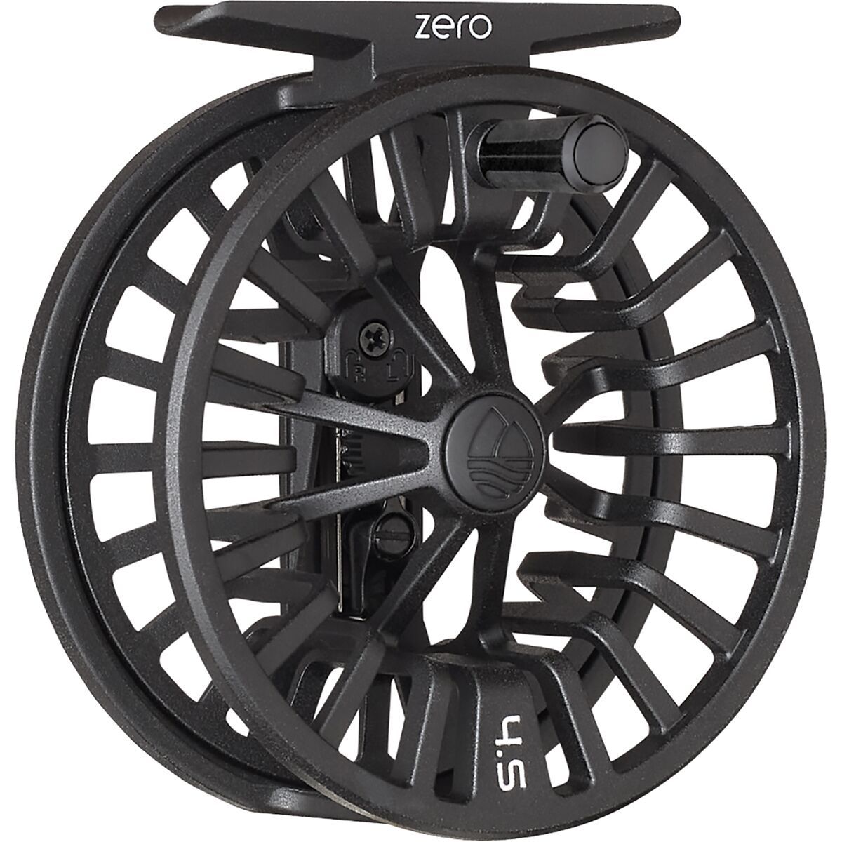 Redington Zero Series Fly Reel Matte Black, 2/3