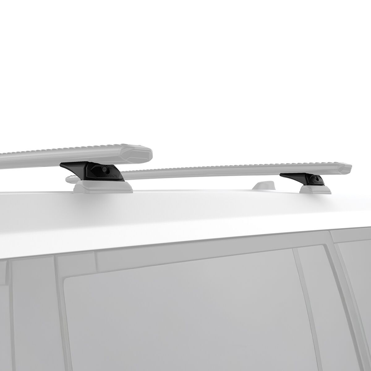 Image of Rhino-Rack RX300 Low Fixed Mount Leg Kit - 2-Piece One Color, Low