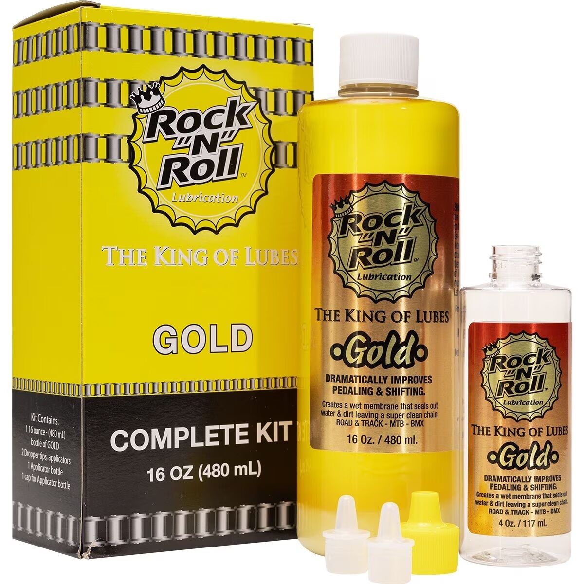 Rock N Roll Rock N Roll Gold Lube Drip Bottle, 4oz