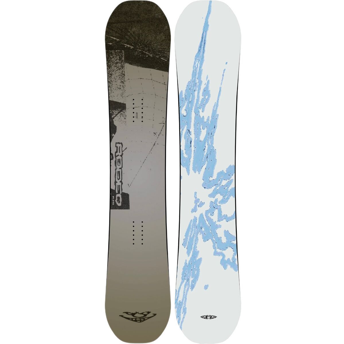 Rodeo Clarity S Snowboard - 2025 White/Blue, 149cm