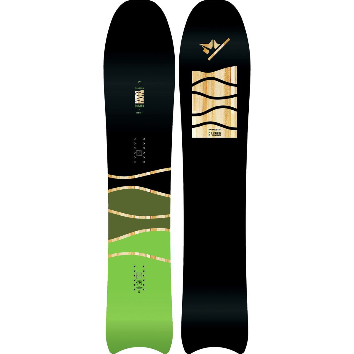 Rome Pow Division Moon Tail Snowboard - Snowboard