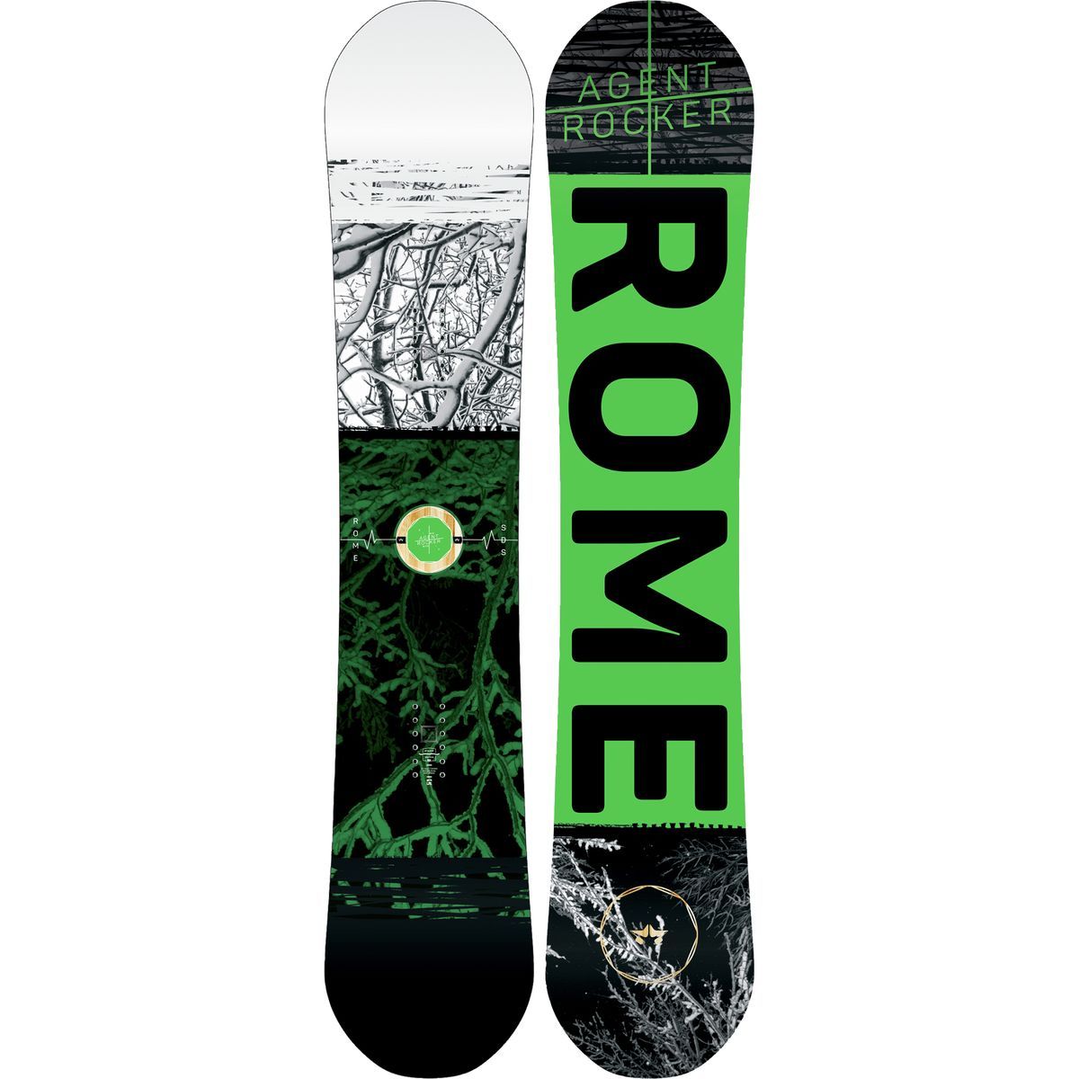 Rome Agent Rocker Snowboard - Wide - Snowboard