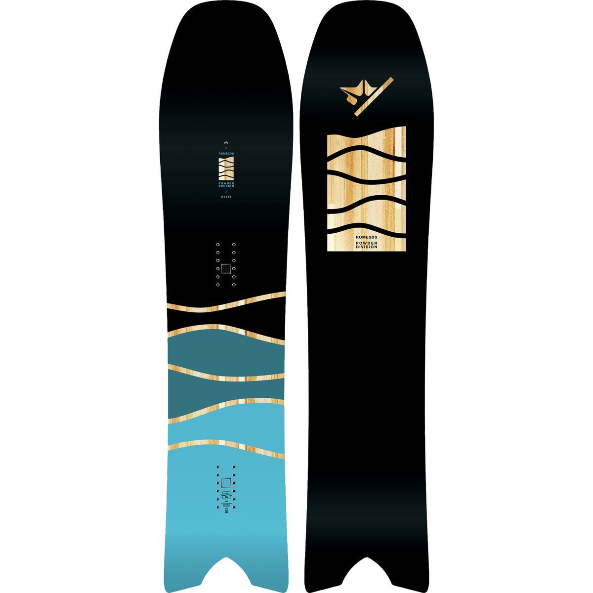 Rome Pow Division Swallowtail Snowboard - Snowboard