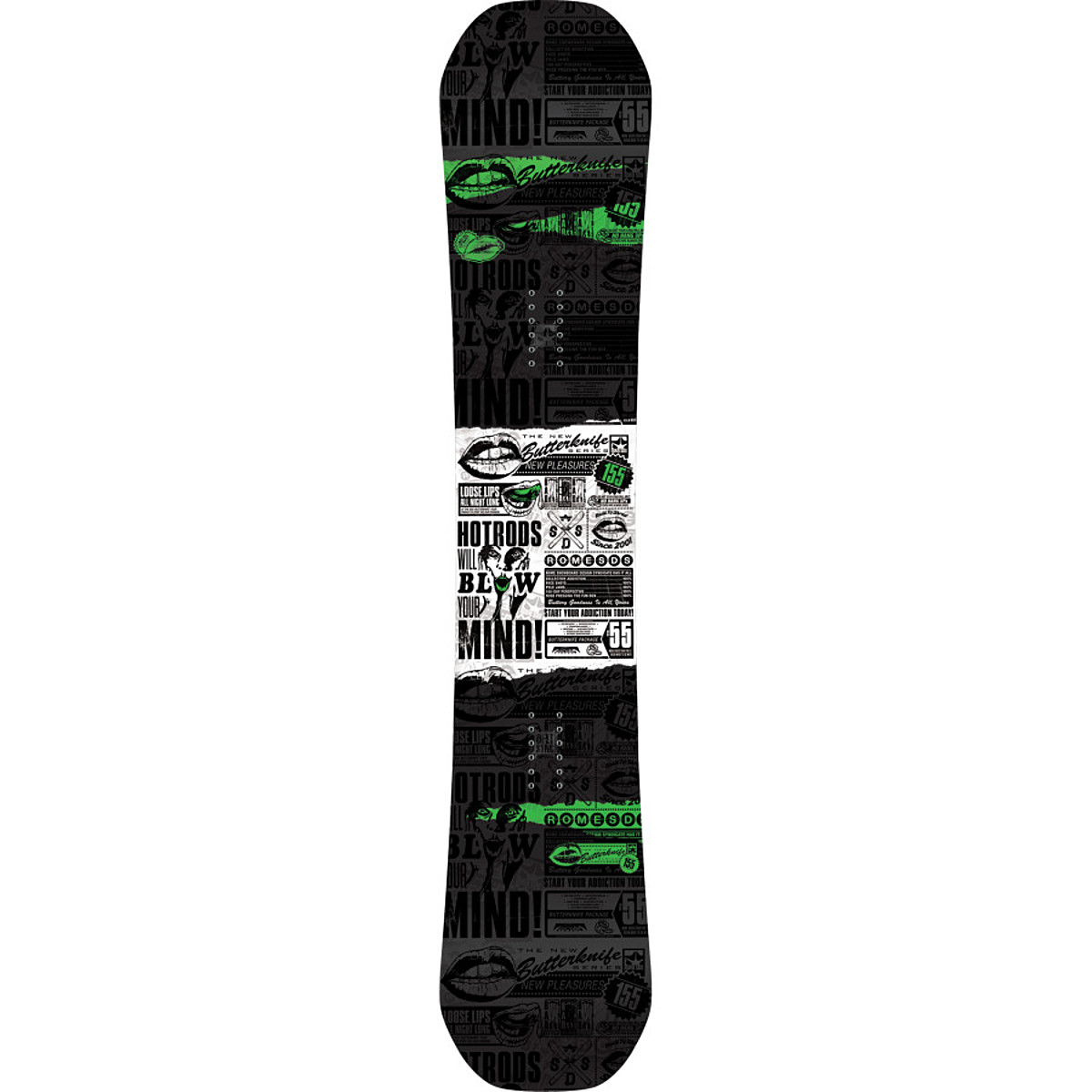 Rome Butter Knife Snowboard - Snowboard