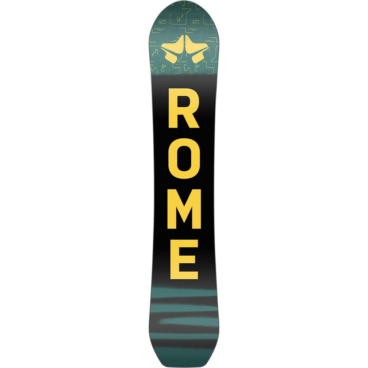 スノーボード ROME SDS STALECREWZER154 Rome Stale Crewzer Snowboard 2026 – Darkside Snowboards