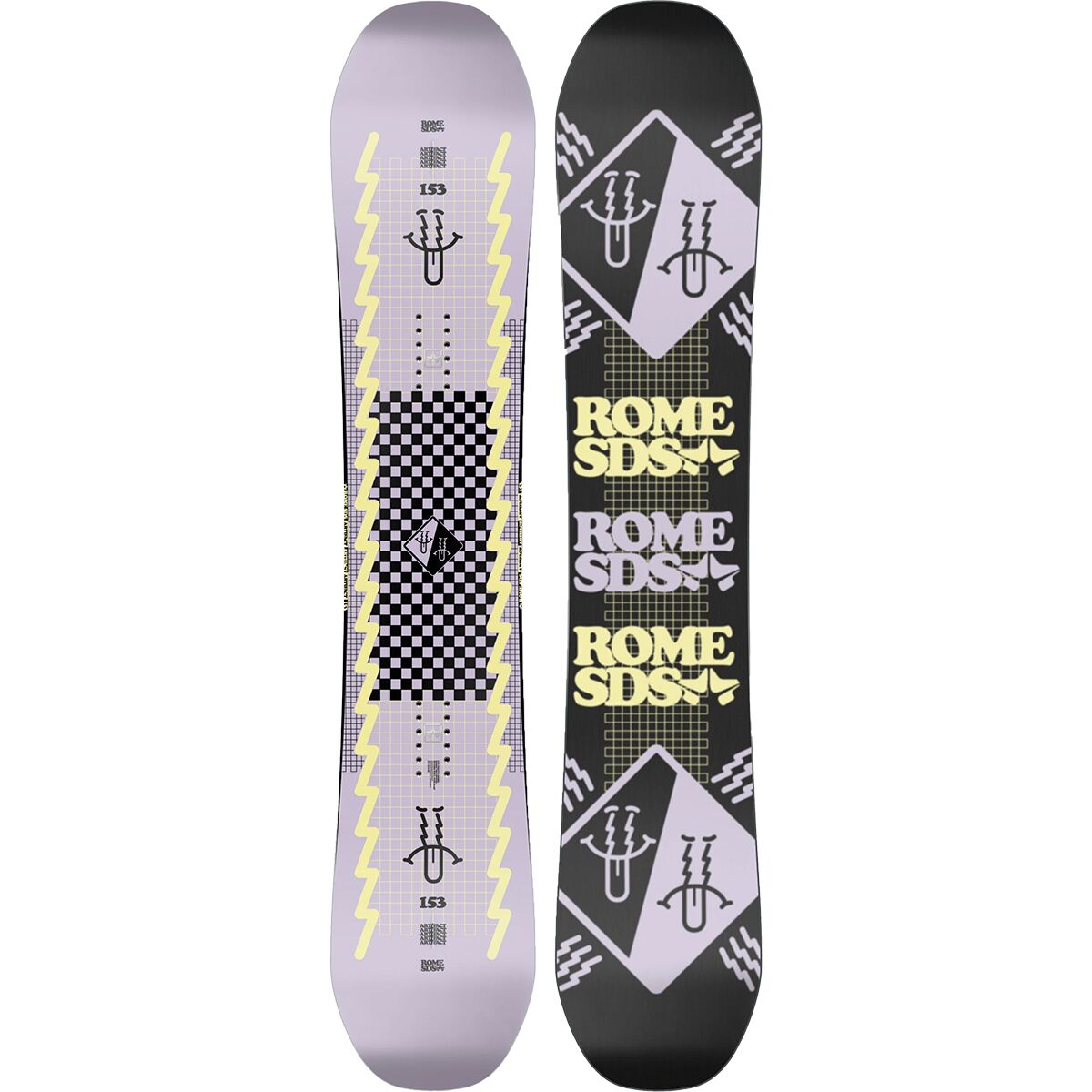 Rome Artifact Snowboard - 2024 Violet
