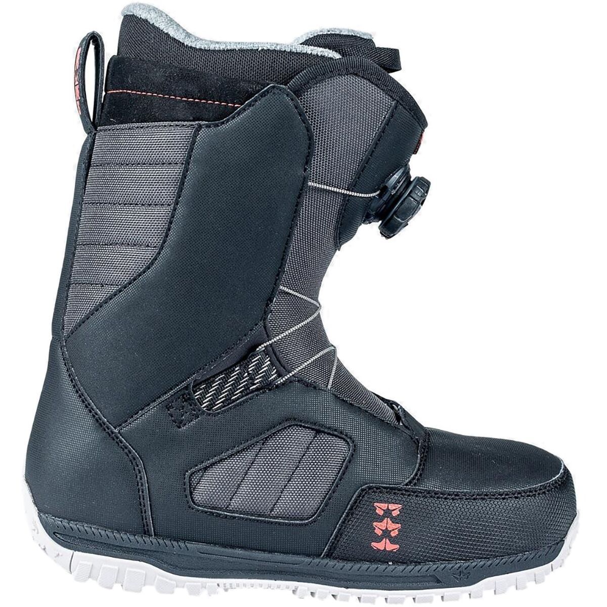 Rome Stomp Boa Snowboard Boot - 2024 - Women's Black, 6.0