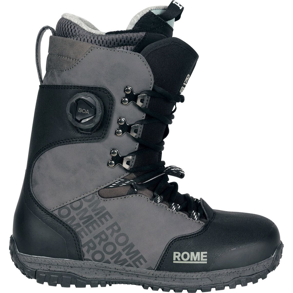 Rome Bodega Hybrid BOA Snowboard Boot - 2025 - Men's Black, 10.5